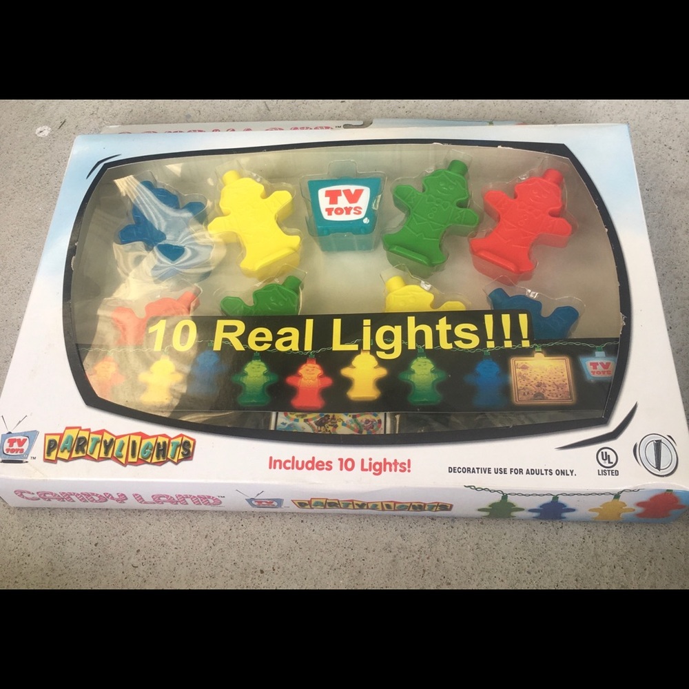 Candyland Patio String Lights Party Decorations